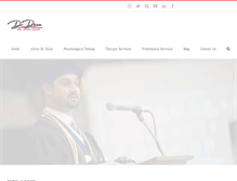 Tablet Screenshot of deantherapy.com